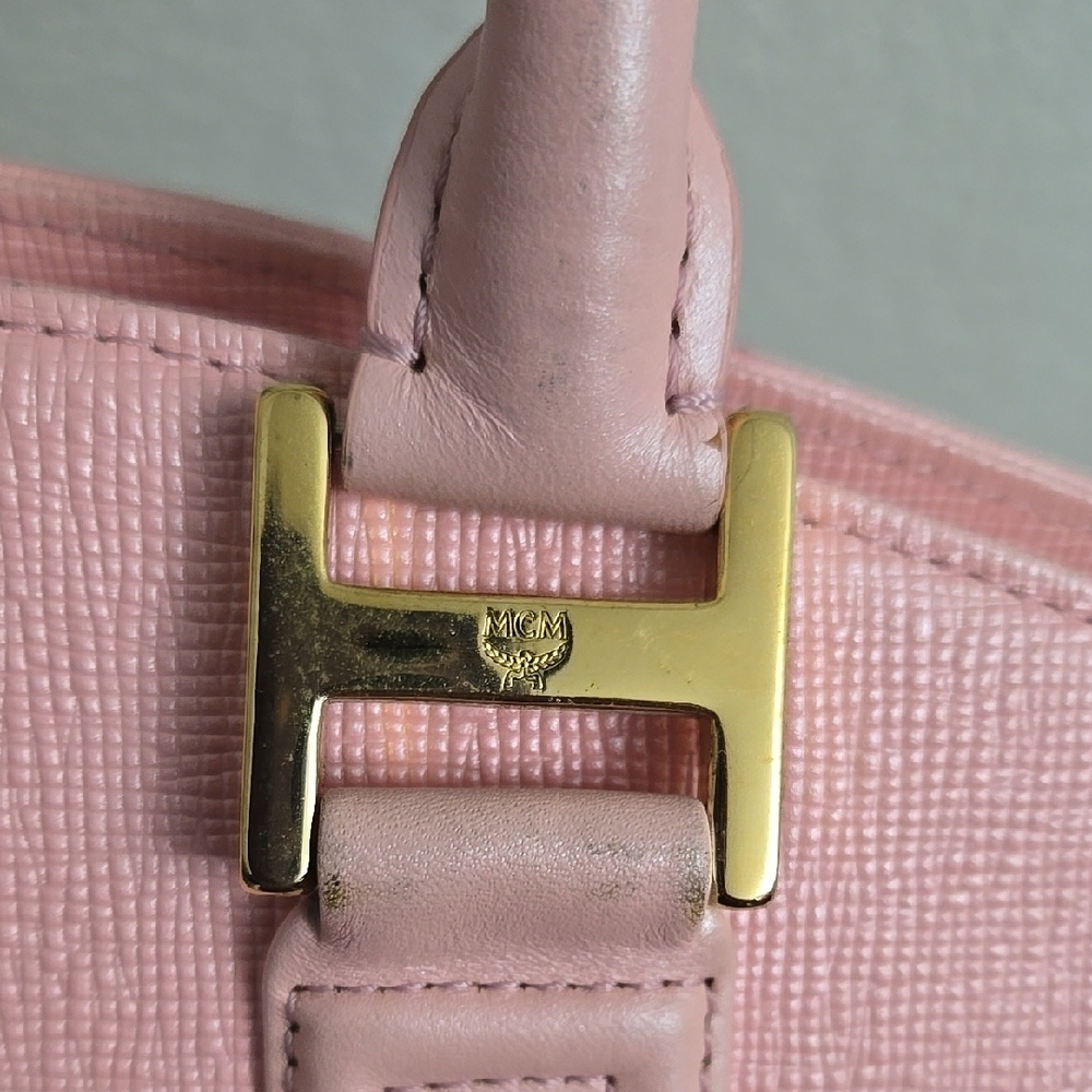 Pink Mcm Bag - image 7